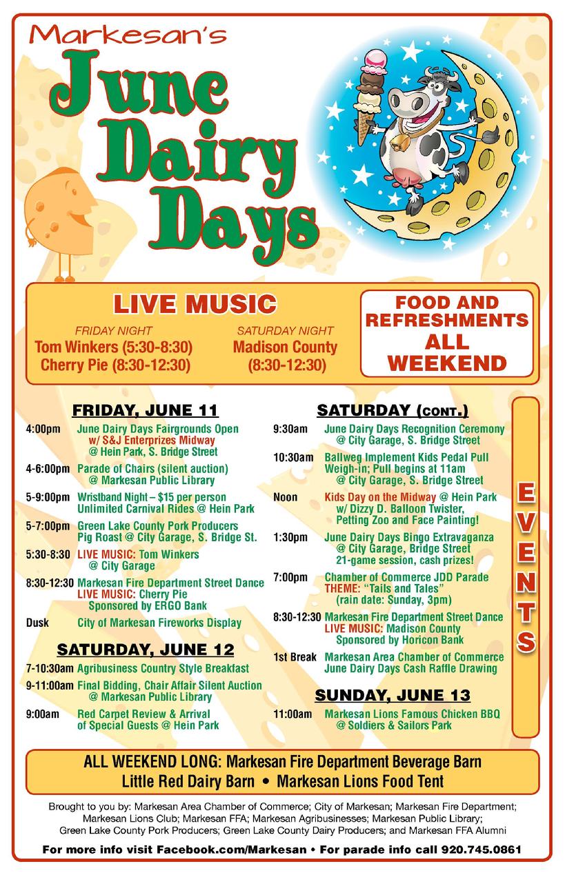 Markesan June Dairy Days